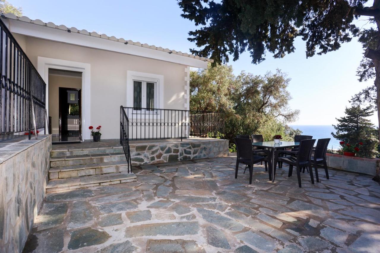 Amaryllis Seaview House By Guestcorfu Apartment Paramonas  Bagian luar foto