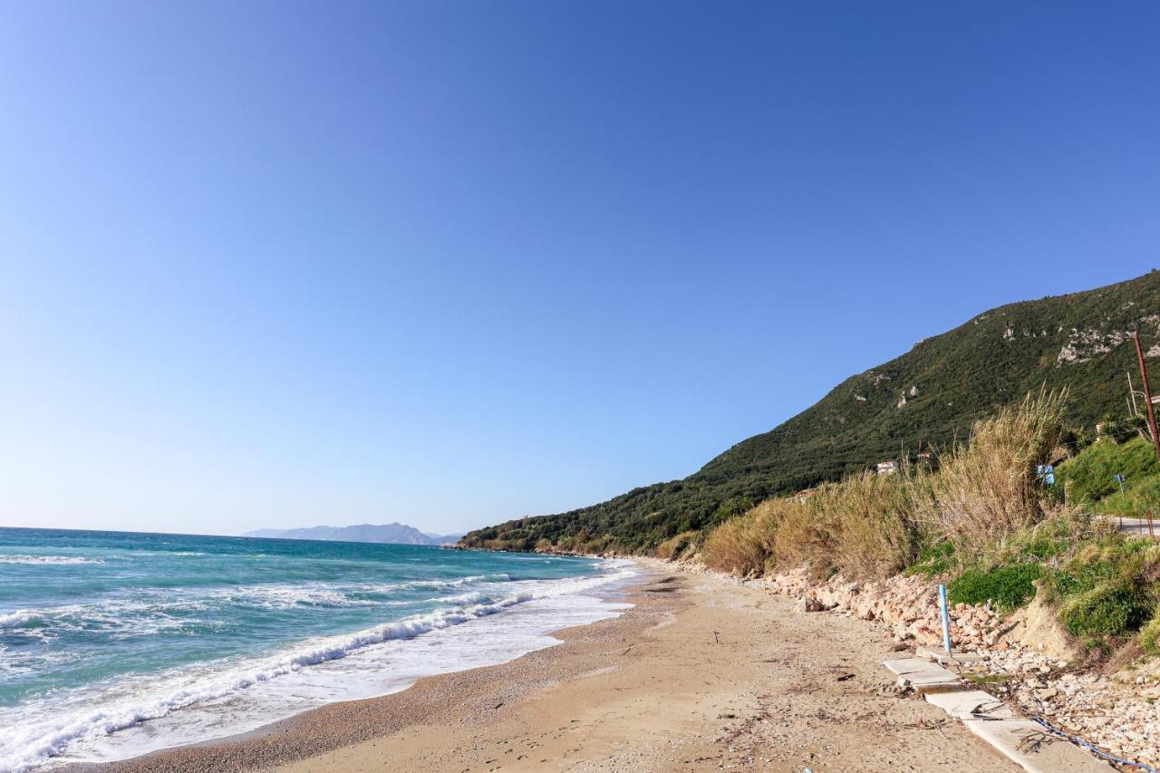 Amaryllis Seaview House By Guestcorfu Apartment Paramonas  Bagian luar foto